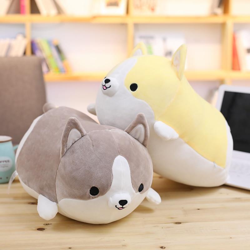 Squishy corgi plush top