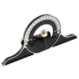 Universal Angle Protractor Ruler Bevel Combination Square Set