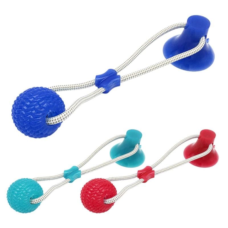 Dog tug toy outlet that sticks to floor