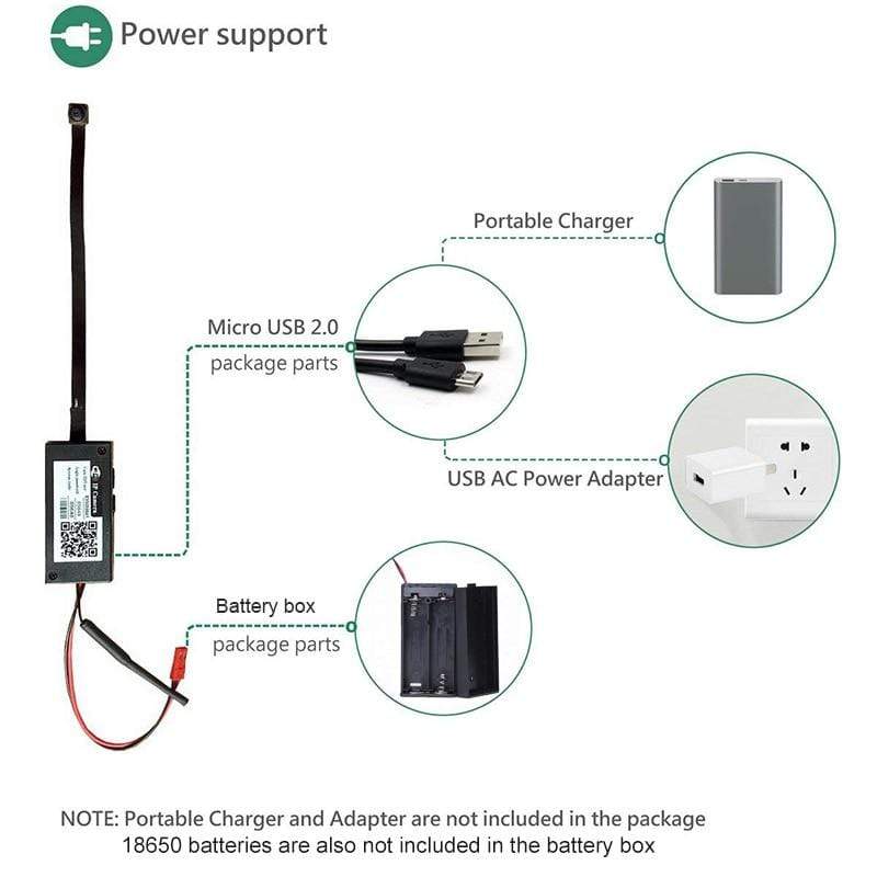 DIY Mini Wireless Spy Camera