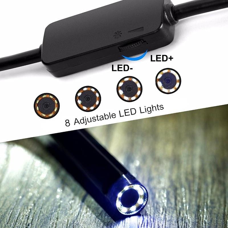 HD Waterproof Inspection WiFi Endoscope Camera