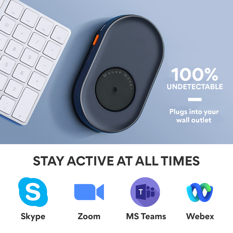 The Undetectable Mouse Jiggler PRO (Powered by Outlet)