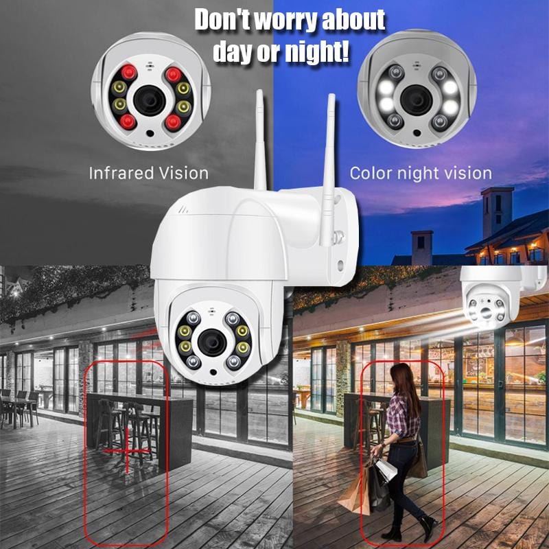 Voice-Alert WiFi Security Camera
