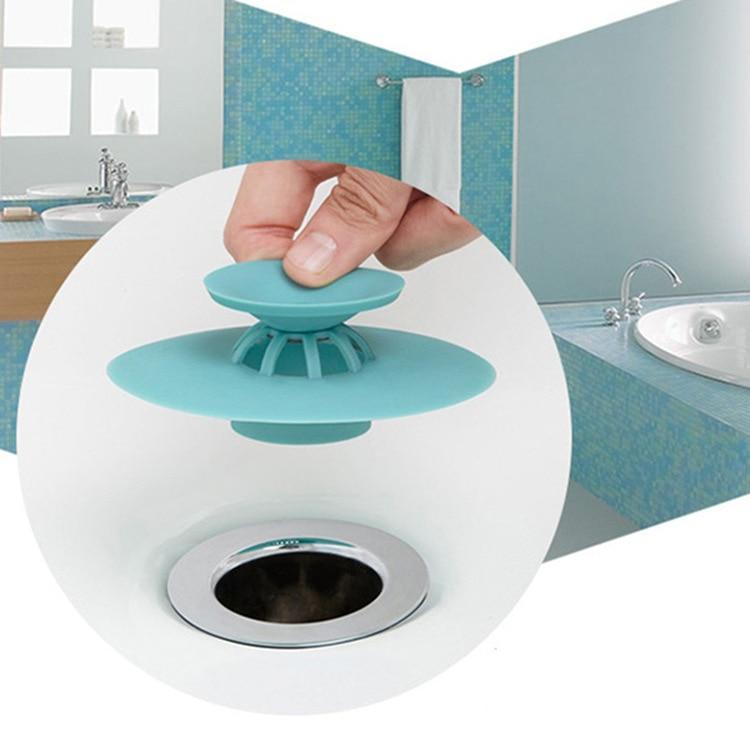 Sink Stopper Rubber Bathtub Drain Stopper & Kitchen Sink Plug The
