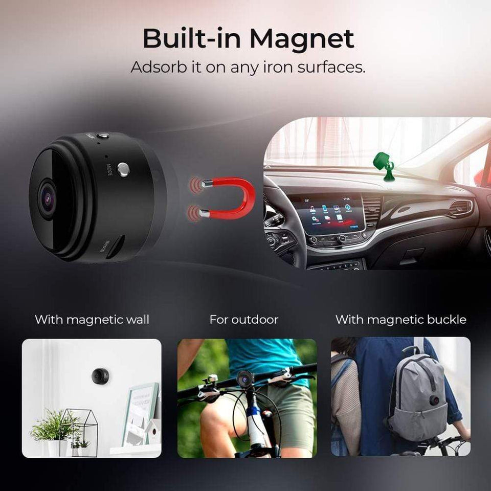 Best Portable Wireless Magnetic Security WiFi Camera