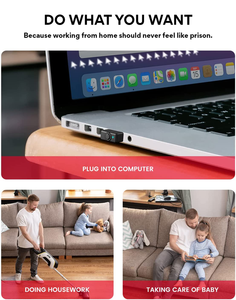 The Undetectable Mouse Jiggler (Mini USB)