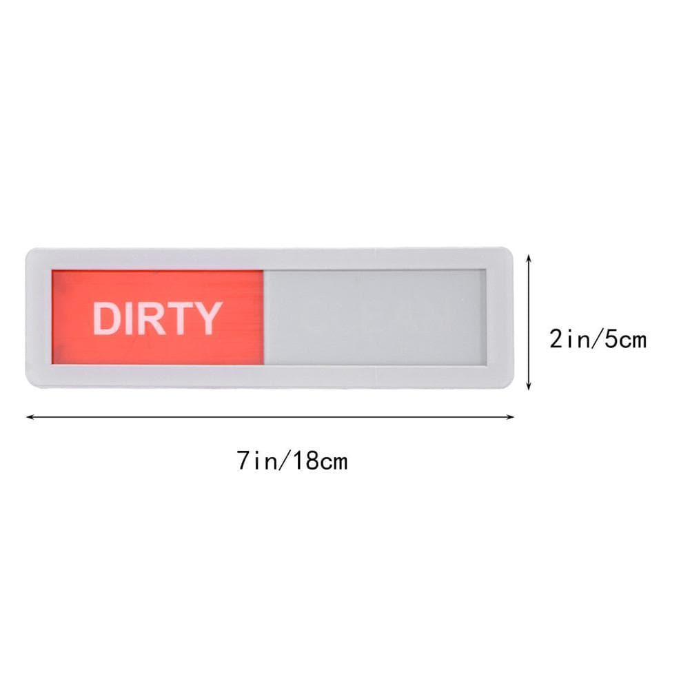 Clean-Dirty Magnetic Dishwasher Slider Sign – Laxium