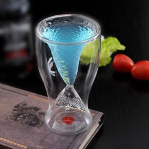 Mermaid Tail Glass Cup