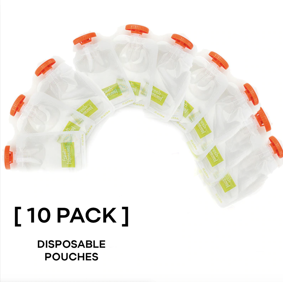 [10 Pack] Extra Disposable Pouches