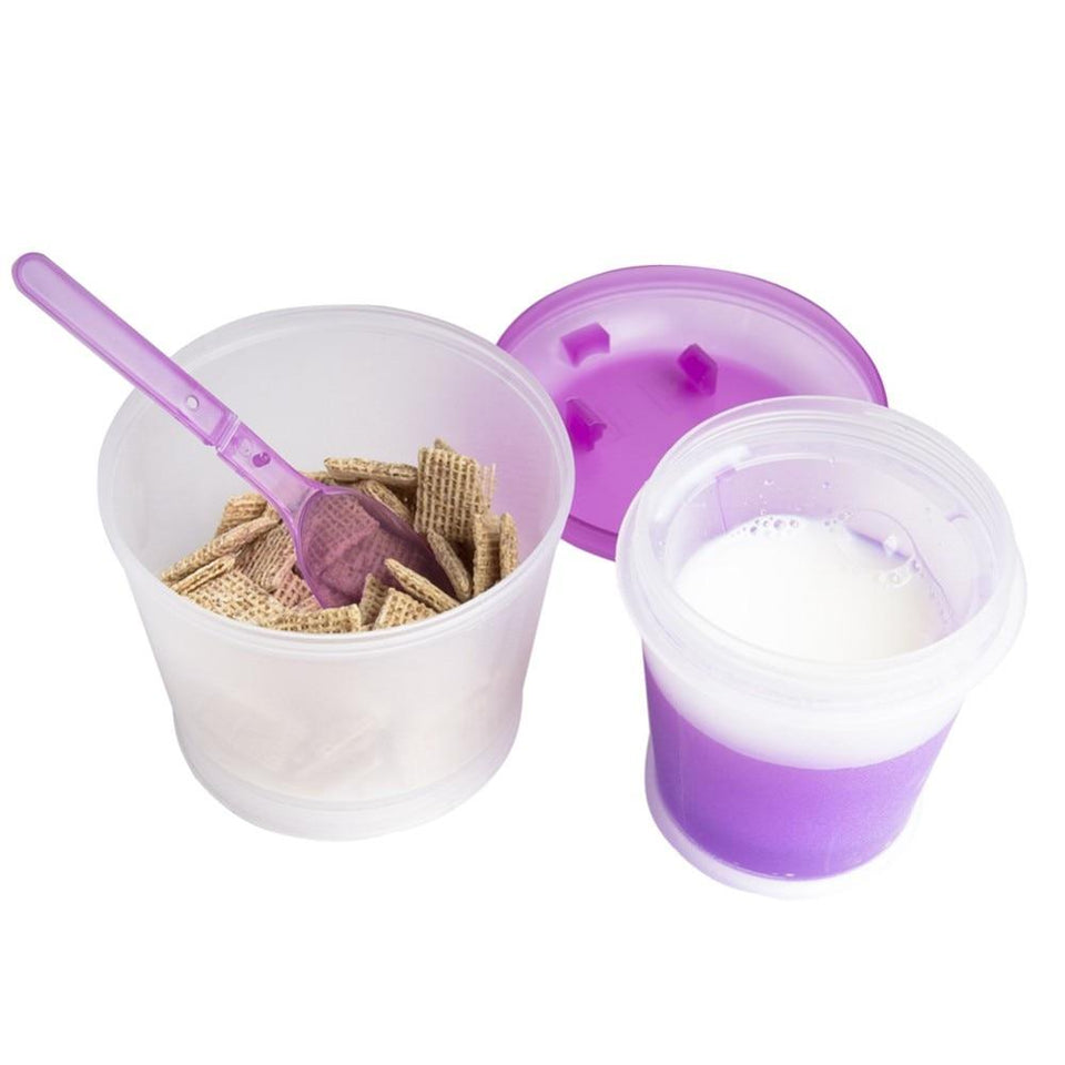 Cereal Milk Container Go, Breakfast Cup Go Cereal