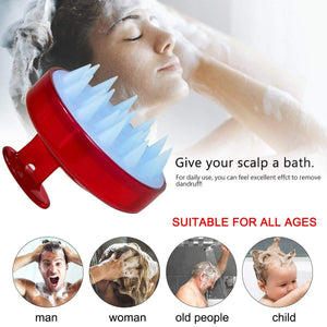 Best Exfoliating Silicone Shampoo Brush Massager