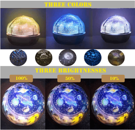 LED Space Night Light Projector