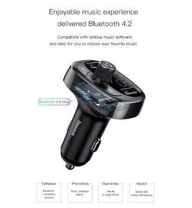 Bluetooth Car Charger Audio FM Transmitter