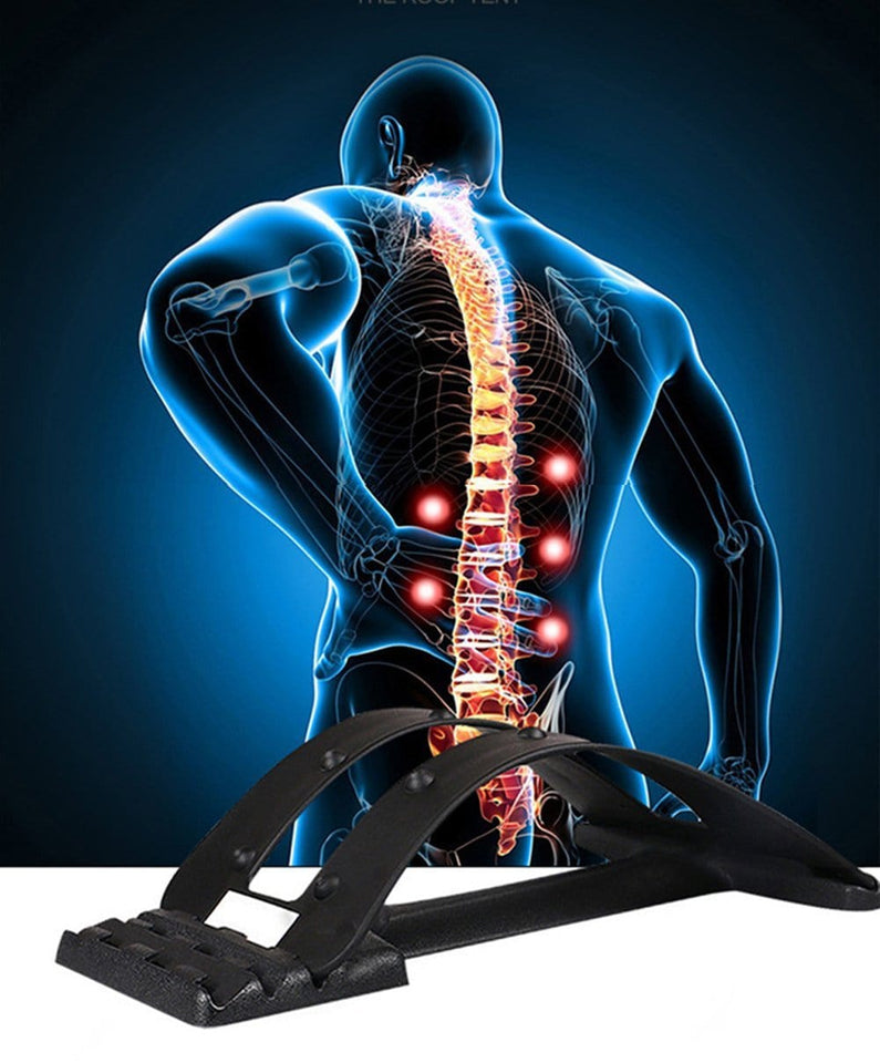 Back Stretcher Pain-Reliever Lumbar Support Device