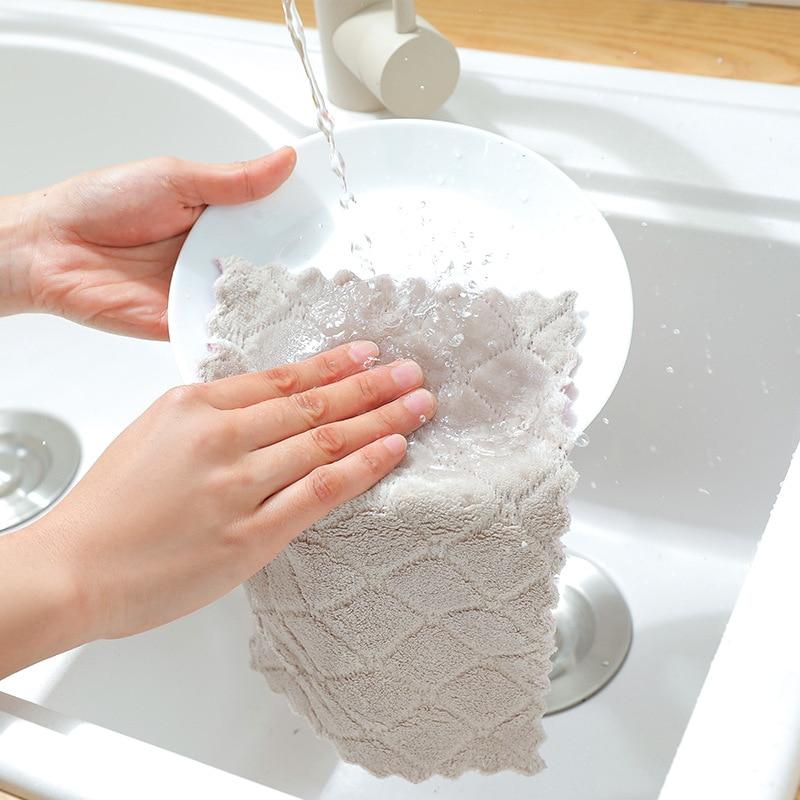 Super Absorbent Double Layer Cloth Microfiber Towel