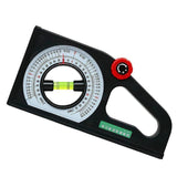 Multifunctional Angle Slope Measuring Inclinometer Bubble Level Gauge Instrument