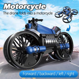 2 in 1 Best Folding Motorcycle Drone