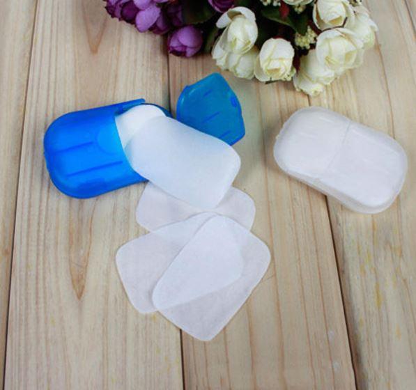 Portable Single-Use Travel Hand Soap Sheets
