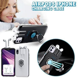 Airpods Holder Charging iPhone Case