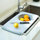 3 in 1 Multipurpose Over-The-Sink Cutting Board