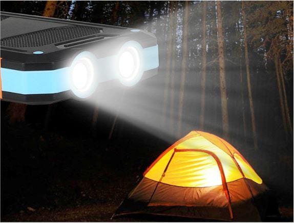 Best LED Emergency Solar Power Bank