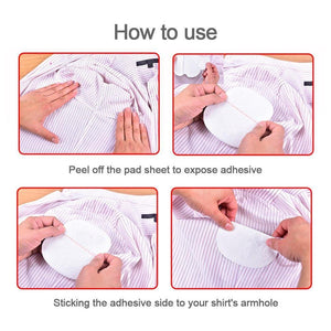Garment Underarm Sweat Pads