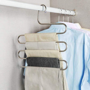 Best S-Type Multi-layer Tiered Pants Hanger