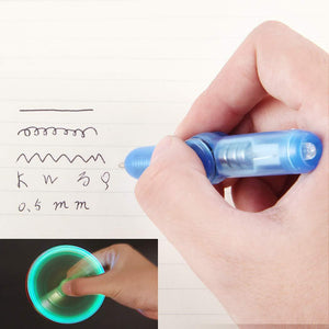 LED Flashing Blinking Spinner Pen