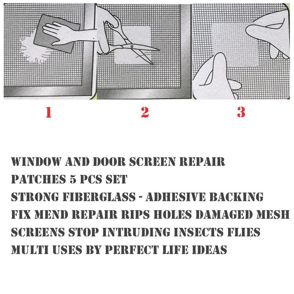 Best Window Door Screen Repair Patches