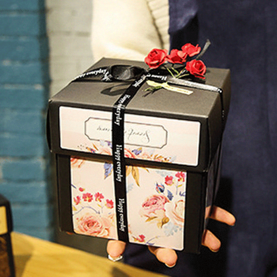 Caja secreta de Patricio  Diy gifts for boyfriend, Birthday care packages,  Birthday explosion box