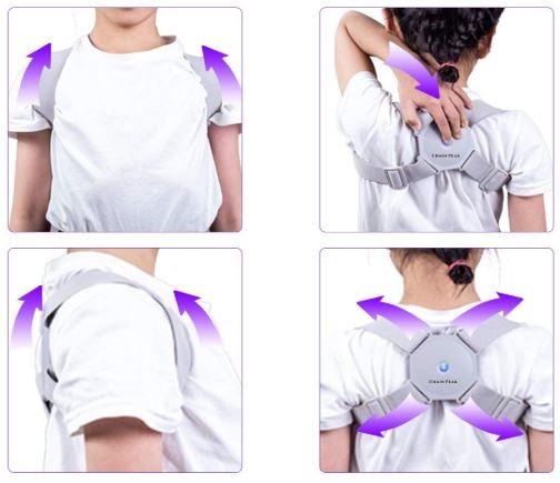 Smart Sensor Support Brace Back Posture Corrector