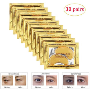 24K Gold Collagen Under Eye Treatment Masks