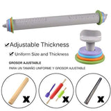 Best Adjustable Depth Silicone Rolling Pin