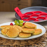 Silicone Pancake Mold Maker Ring Flip Cooker