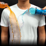Hydrophobic Stain-Resistant Nanotechnology Waterproof T-Shirt