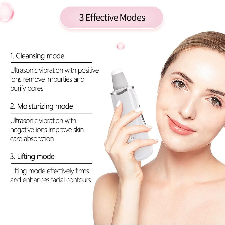 What Is an Ultrasonic Face Scrubber? - How to Use Ultrasonice Face Spatula