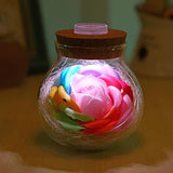 Forever Flower® LED Rose Bottle Lamp