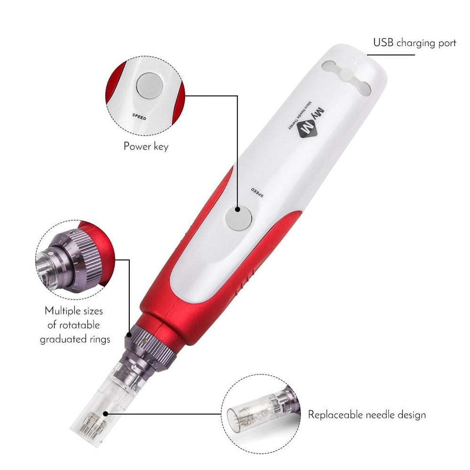 Best 12-Pin Professional Microneedling Derma Pen