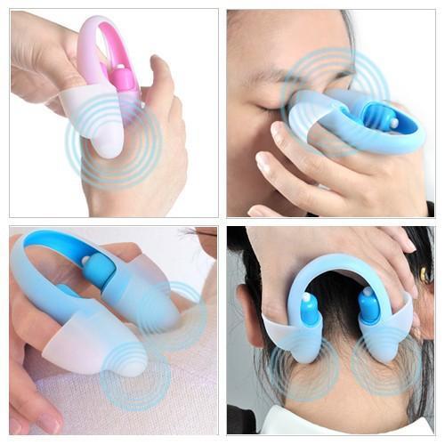 finger tip vibration Acupressure Points Fingertip Body Massager – Laxium