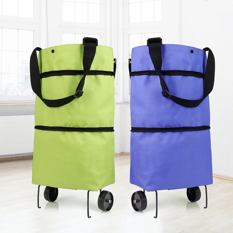 Reusable Folding Trolley Collapsible Shopping Bag