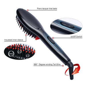 Instant® Hair Straightening Brush