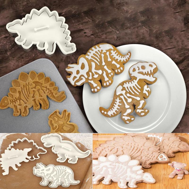 Dinosaur Fossil Cookie Stamp Cutter