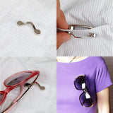 Magnetic Eyeglass Holder Safety Pin Lock