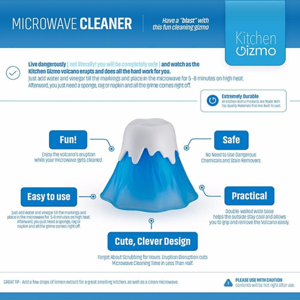 Volcano Microwave Water Steam Cleaner