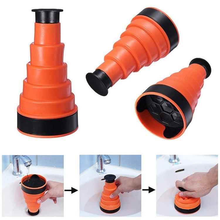 HighPressure Drain Clog Remover, Powerful Manual AC Drain Blaster,Toilet  Plunger