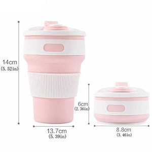 Best Collapsible Silicone Mug Tumbler