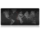 World Map Large Gaming Desk Mouse Pad