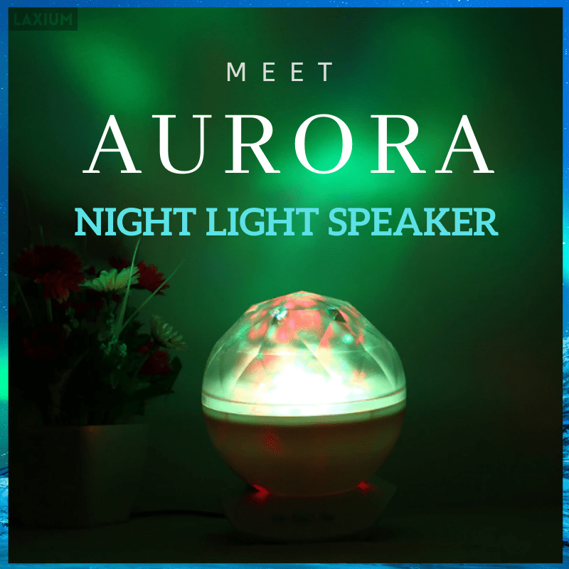 Aurora Night Light Sleep Speaker Projector