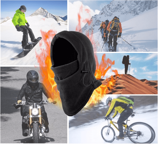 Best Windproof Thermal Face Protector Ski Mask Hoodie