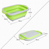 Multifunction Collapsible Wash Tub Cutting Board